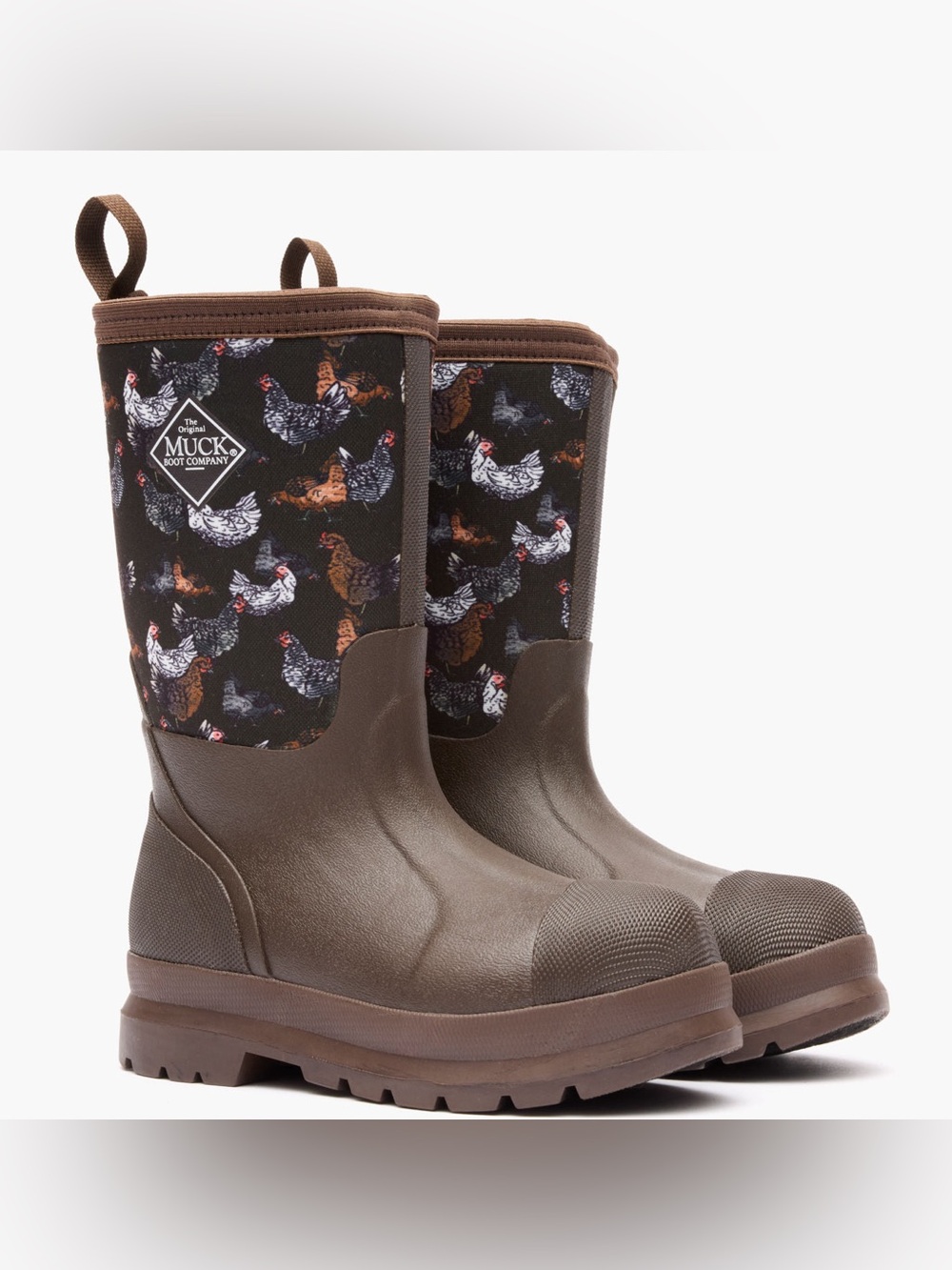 The Original Muck Boot Co. Kids’ Classic Chore Boot Brown Waterproof Boots Sz 3